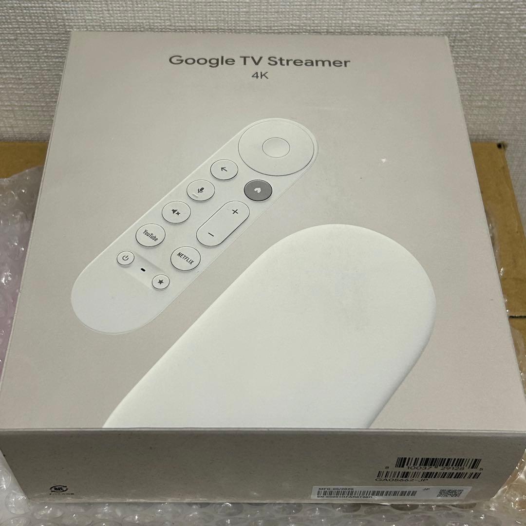 Google グーグル TV Streamer (4K) GA05662-JP クロームキャスト グーグル Google TV Streamer 4K GA05662-JP 32GB
