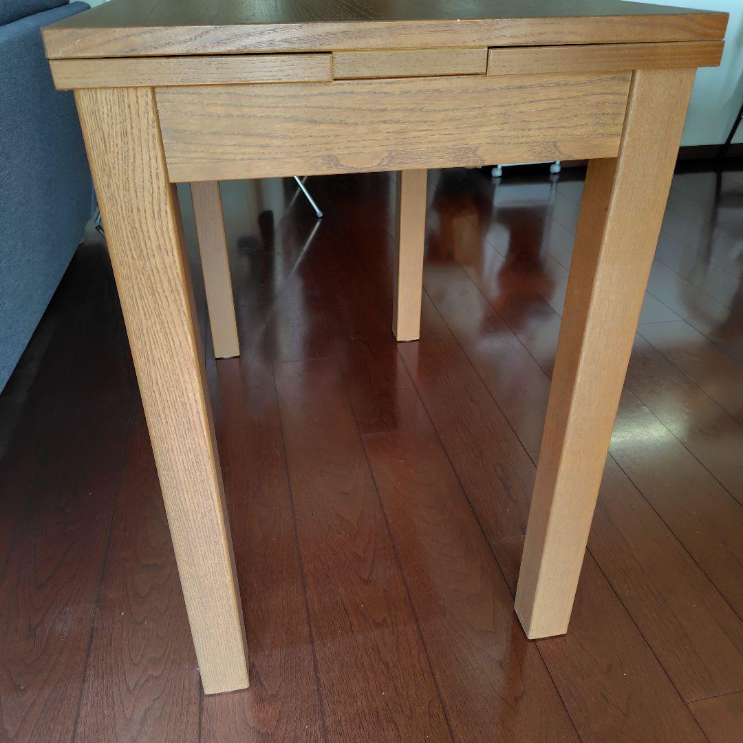 a☆折りたたみ式 テーブル送料込90✕90(50)✕74イケア