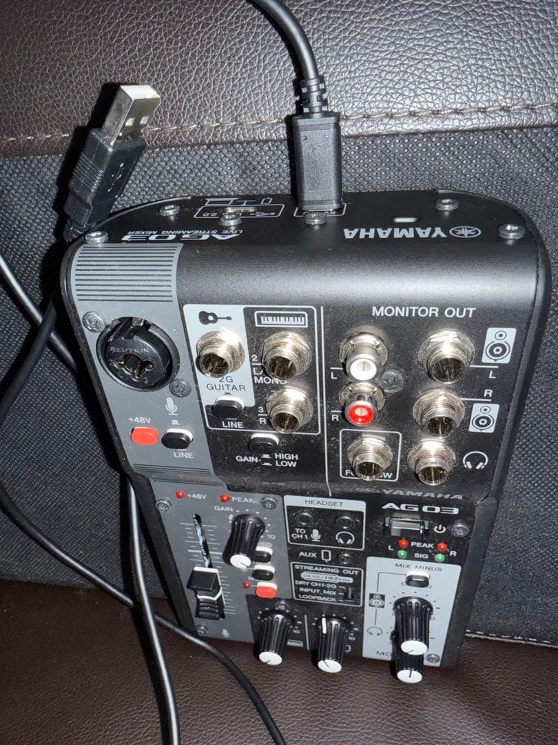 DTM・DAW YAMAHA AG03 MK2