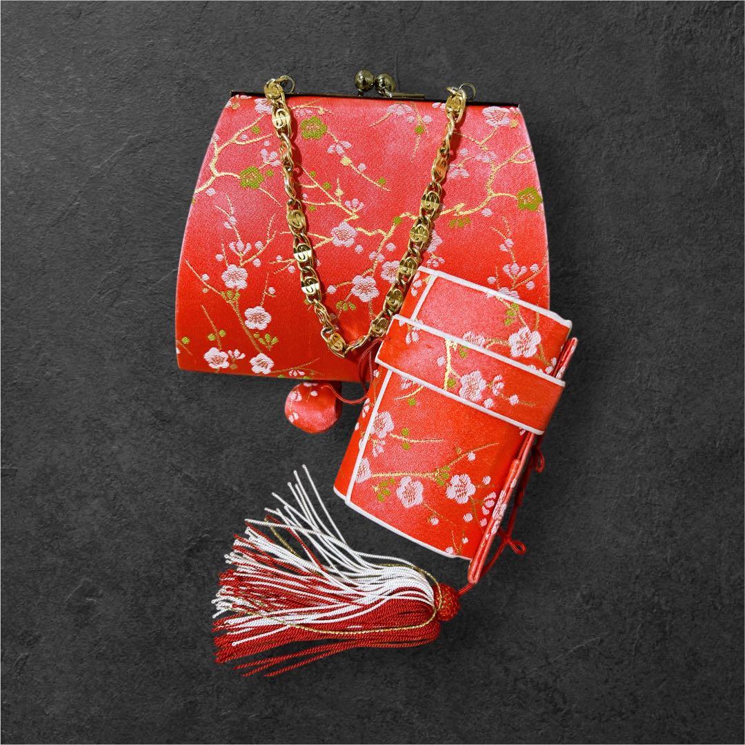 お買い得品♡七五三　7歳　女の子　フルセット　一式　朱色