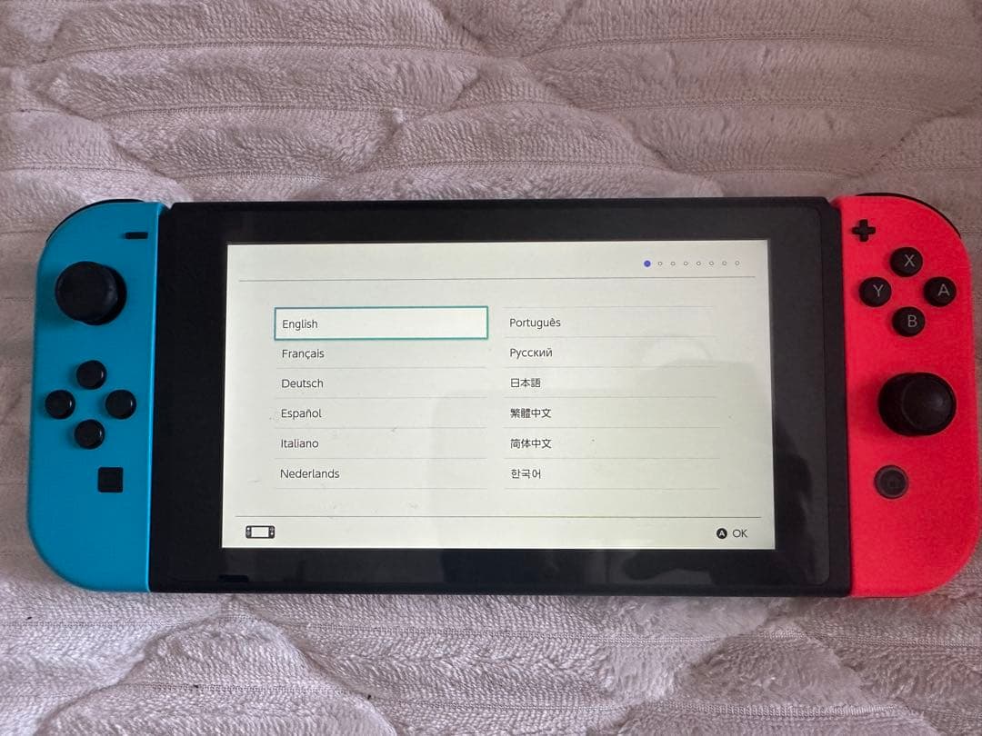 Nintendo Switch 本体(HDMIケーブルなし)