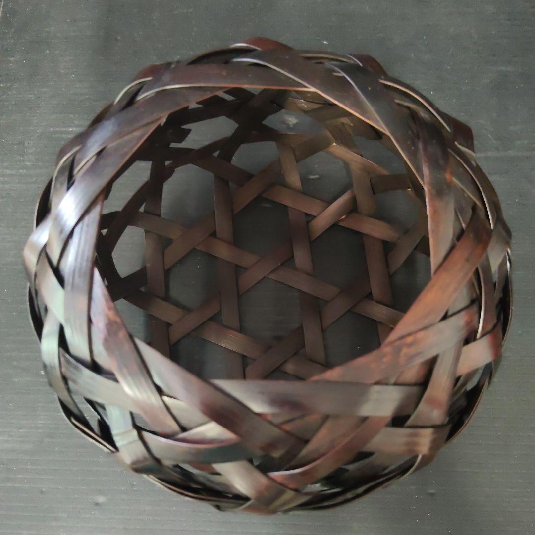 三代 田辺竹雲斎 巣ごもり 花籃 未使用品 - メルカリ