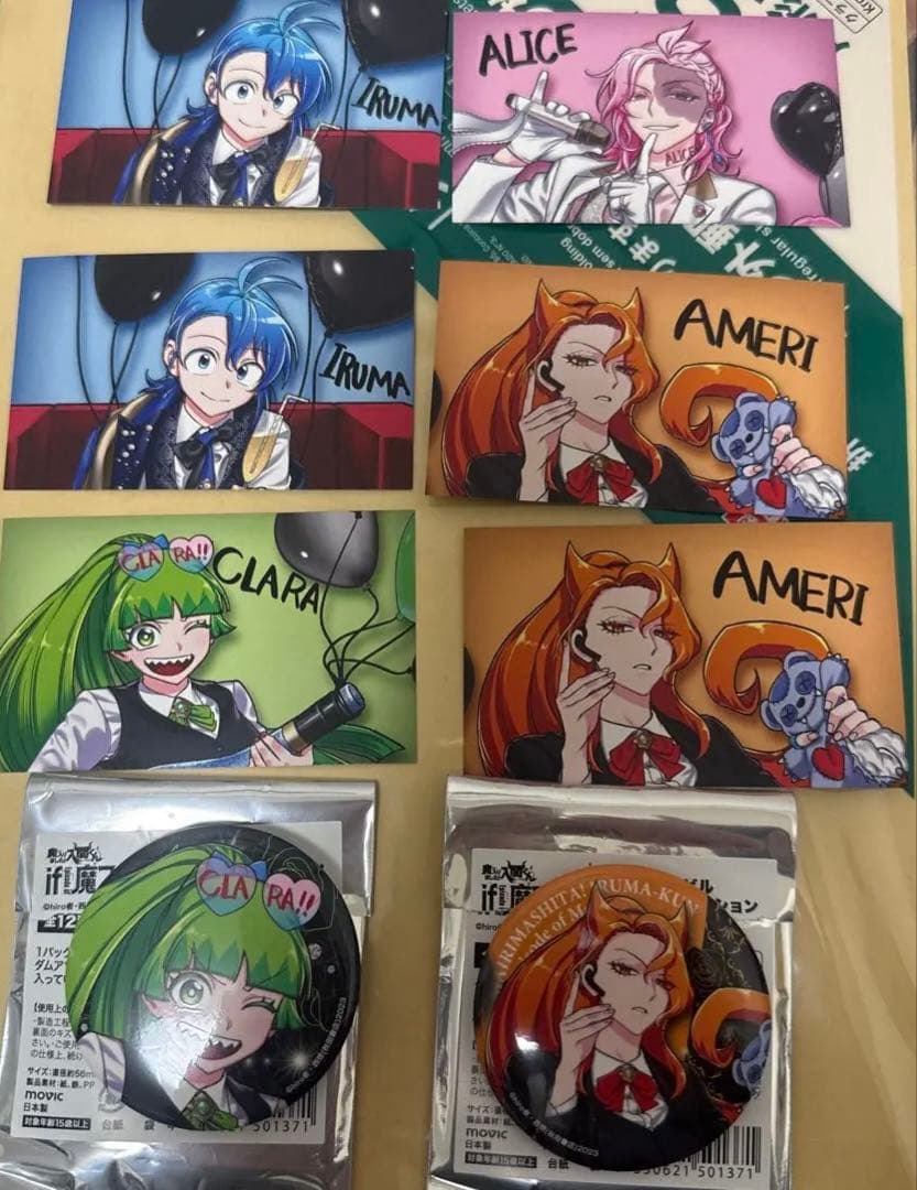 クラブバビル 缶バッジ 特典 魔入りました！入間くんif魔フィア - メルカリ