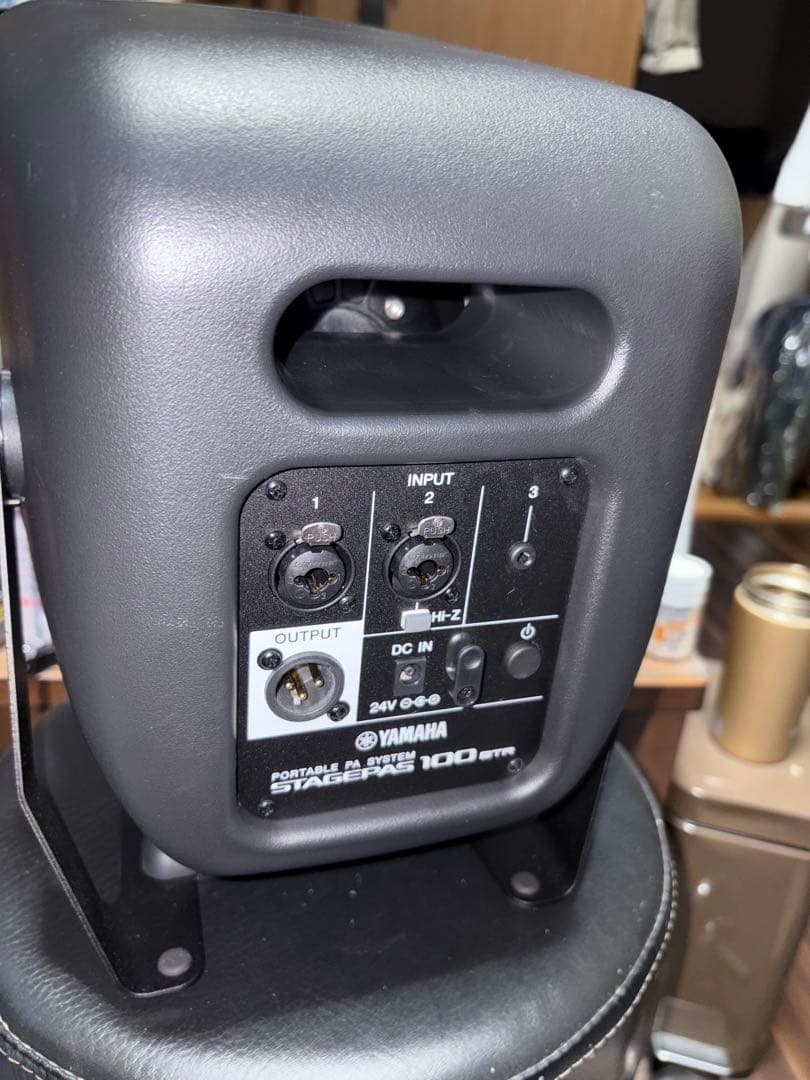 【値下不可】美品YAMAHA STAGEPAS 100BTRバッテリー有