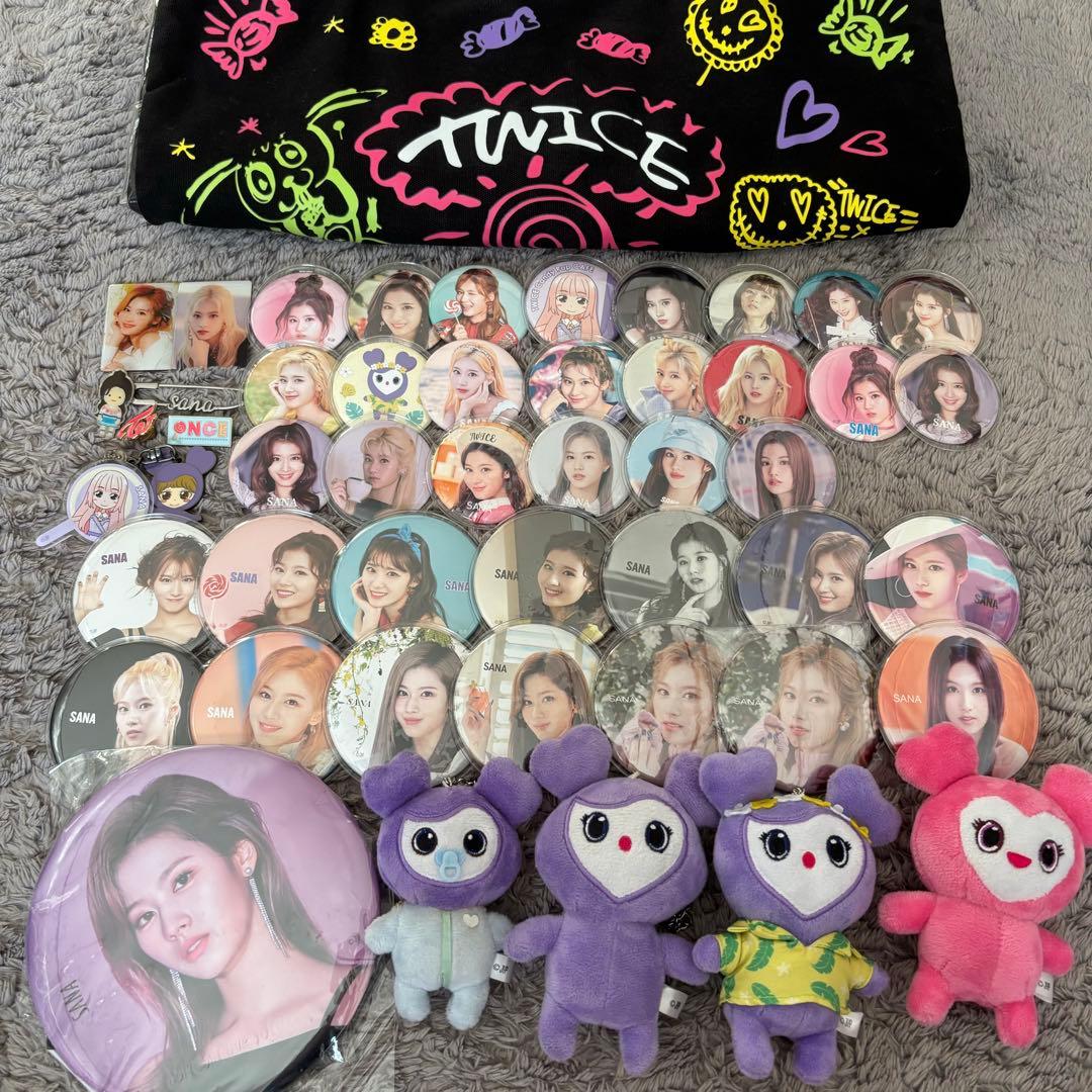TWICE ぬいぐるみバッジまとめ売り
