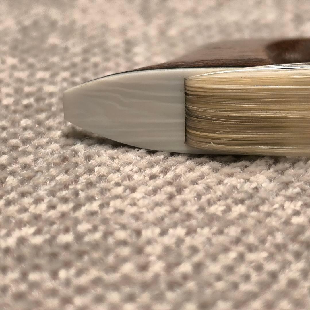 オールド】フランス製 バイオリン弓 4/4 銀黒檀 修復済み