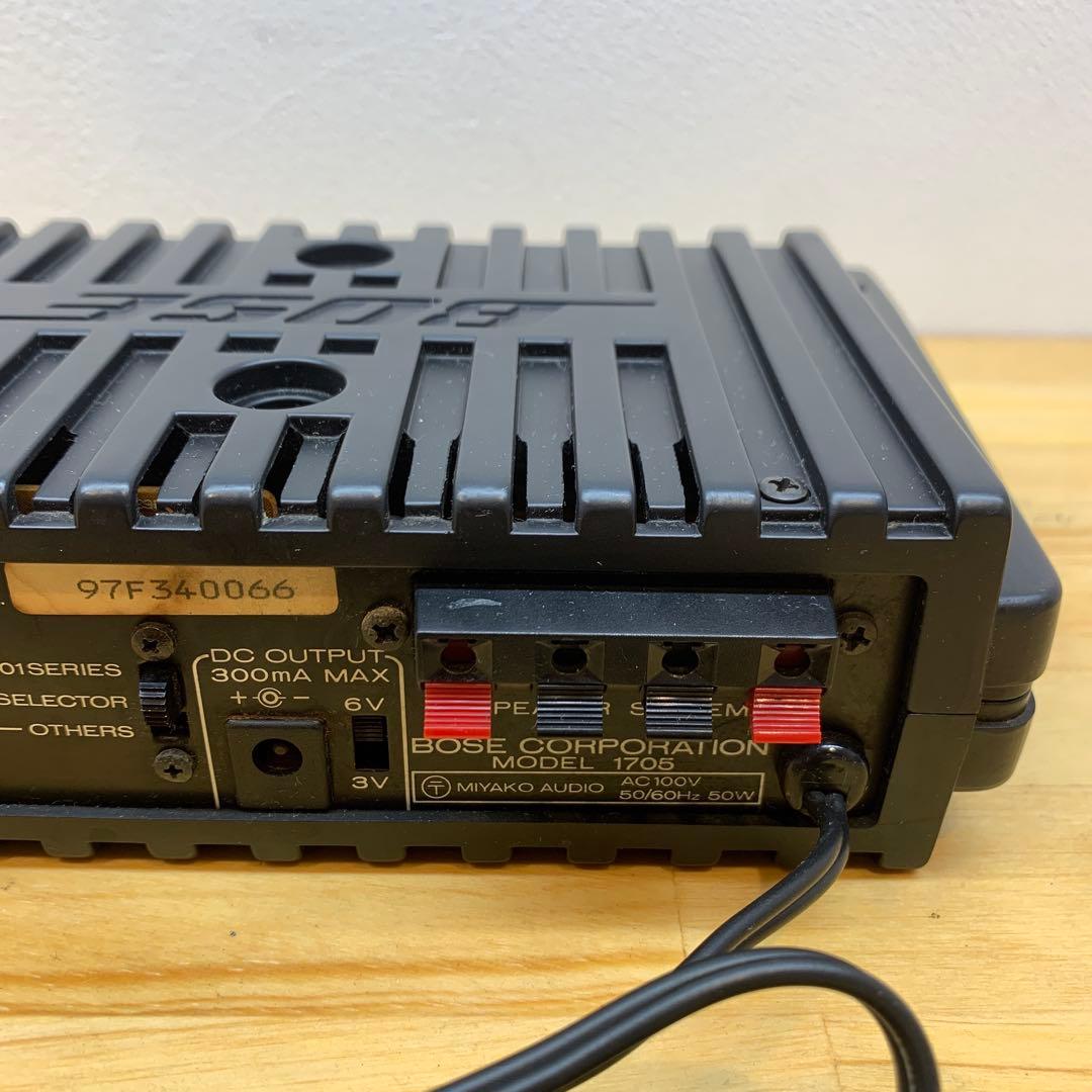BOSE 1705 ステレオパワーアンプ メンテナンス済み 動作品 - メルカリ