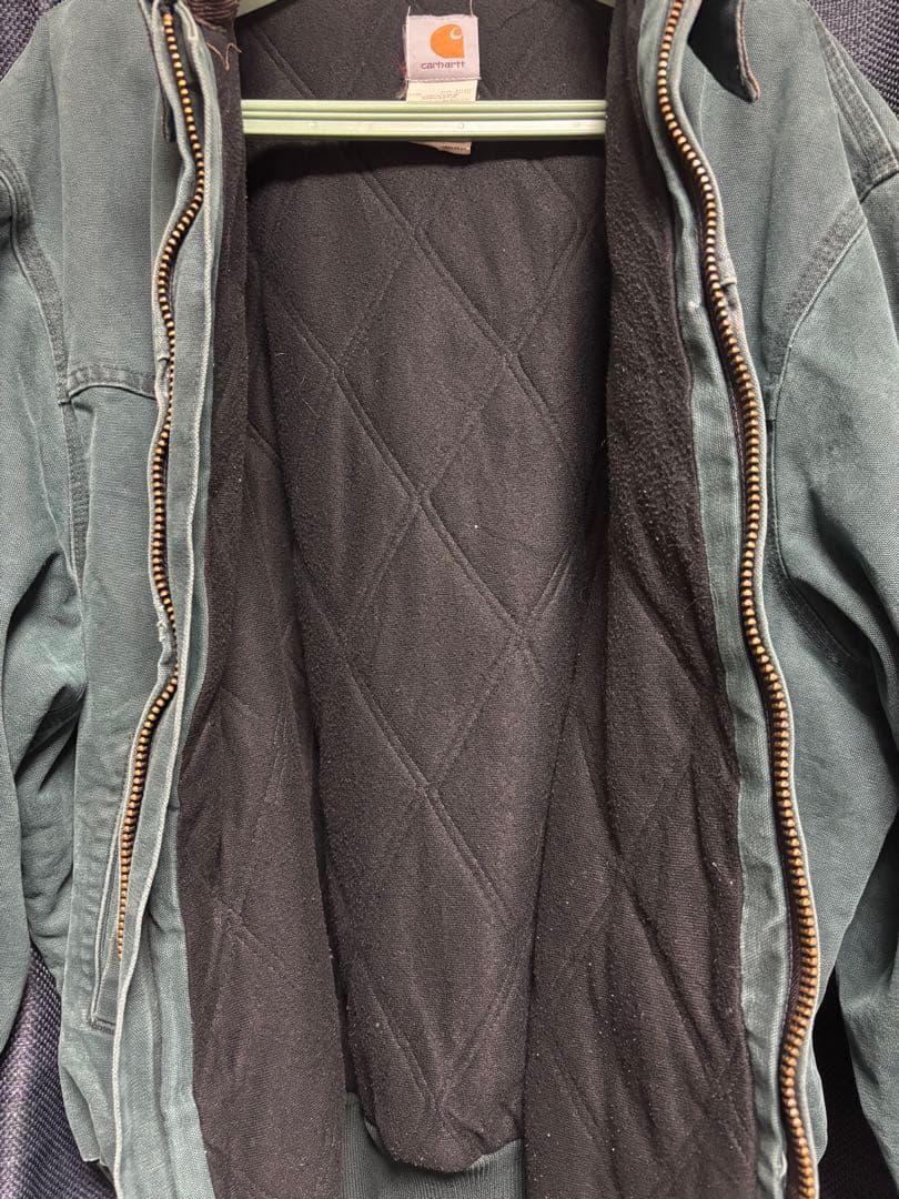 Carhartt 古着ジャケット グリーン
