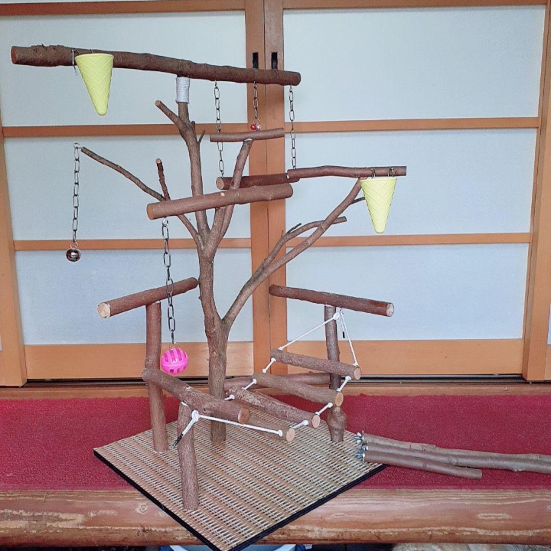 インコスタンド&止まり木セット