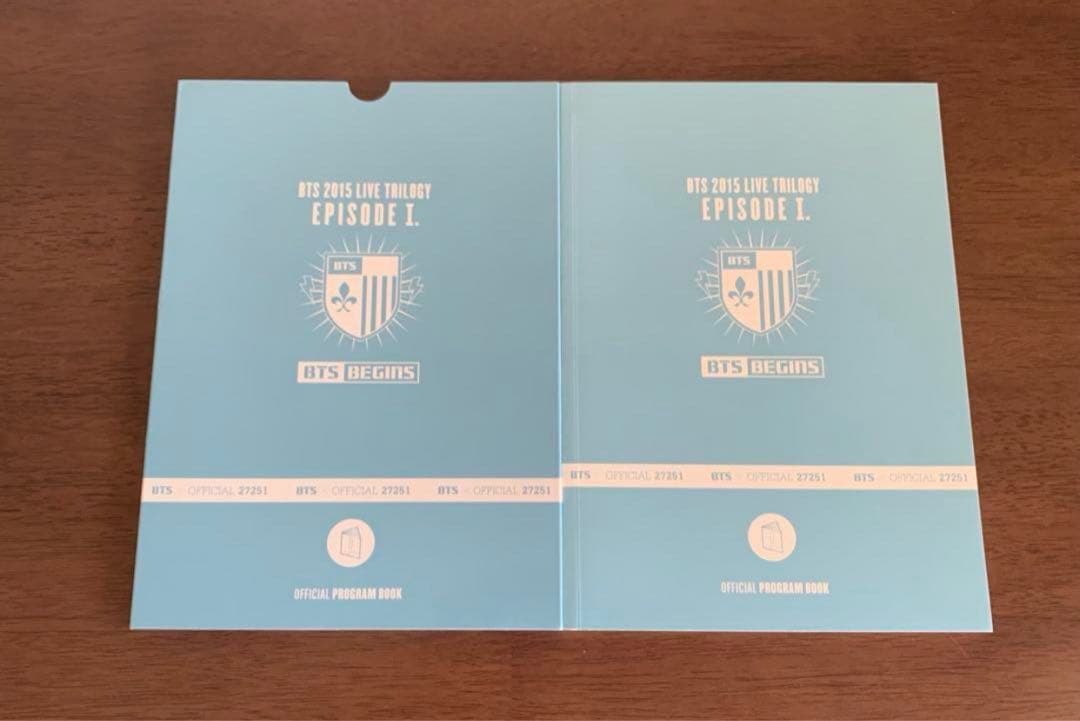 BTS ビギンズ BEGINS 公式　プログラムブック