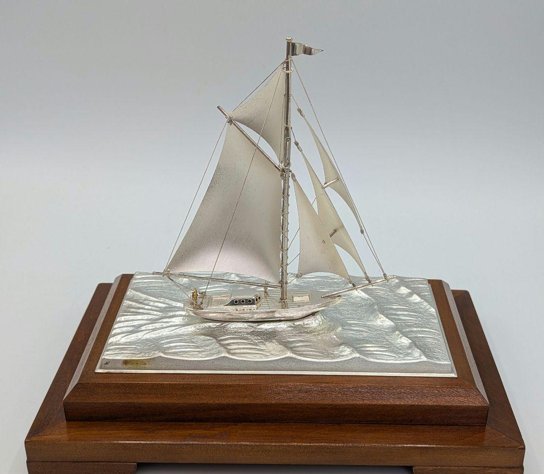 関工芸　ヨット　銀製品　960 Sterling
