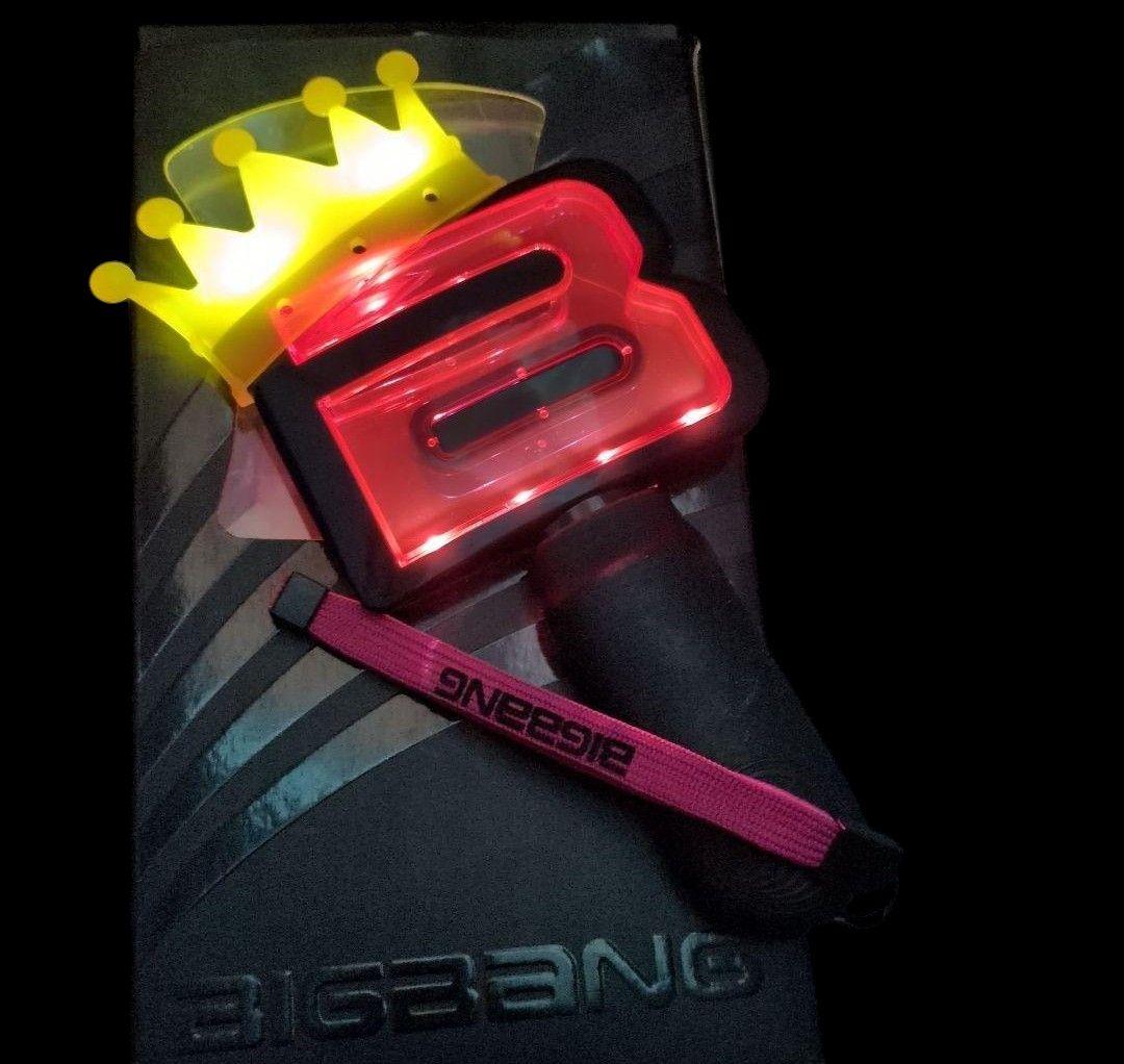 レア BIGBANG 初期 公式 ペンライト 王冠型 箱付き 点灯確認済み