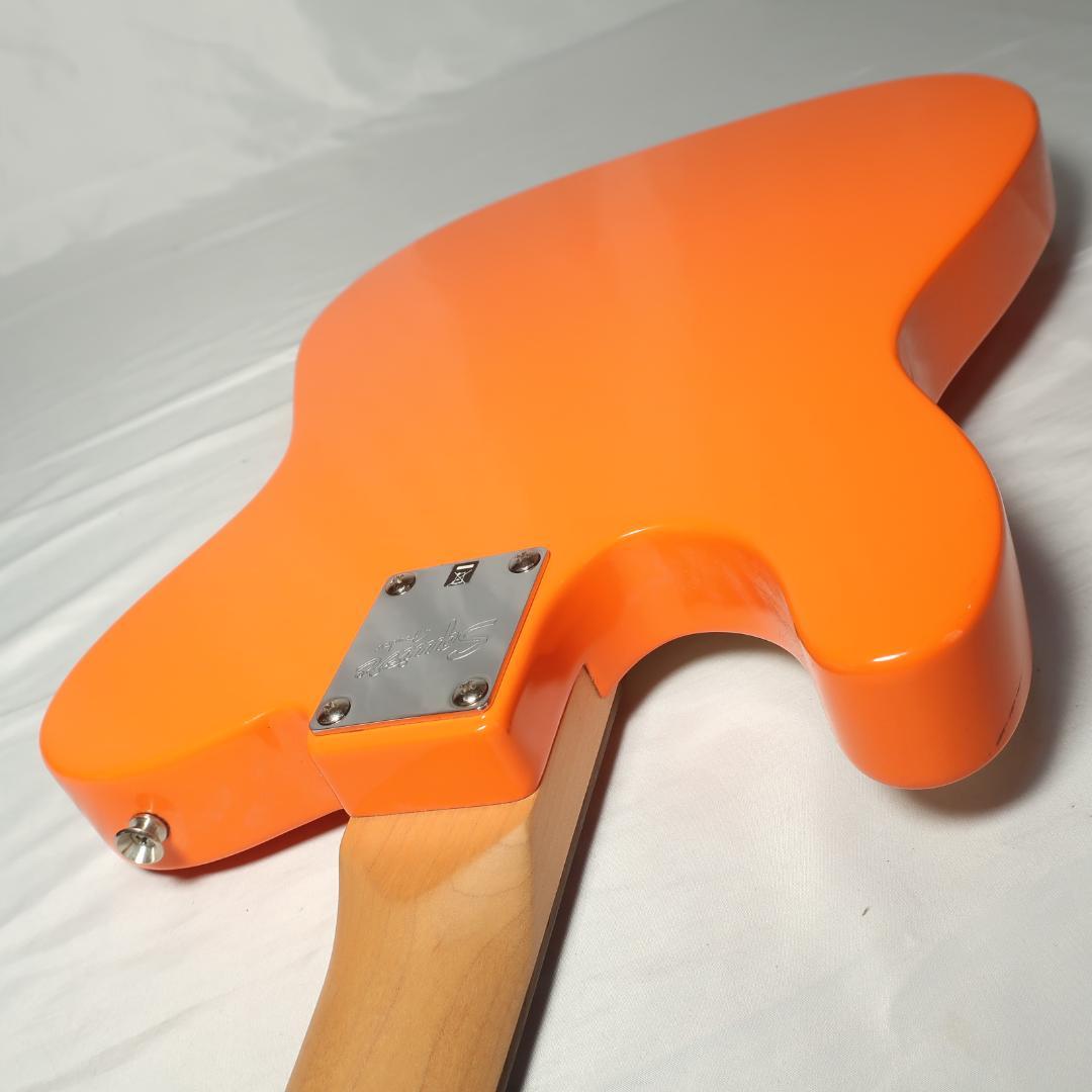 美品 Squier テレキャスター オレンジ Fenderケース付 - メルカリ