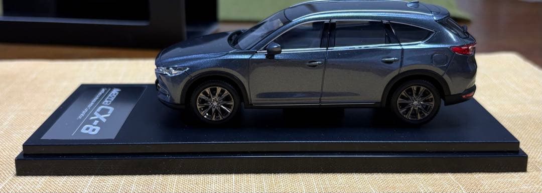 非売品 CX-8 1/43 ミニカー プレミアムマシーングレー