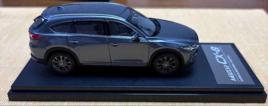 非売品 CX-8 1/43 ミニカー プレミアムマシーングレー