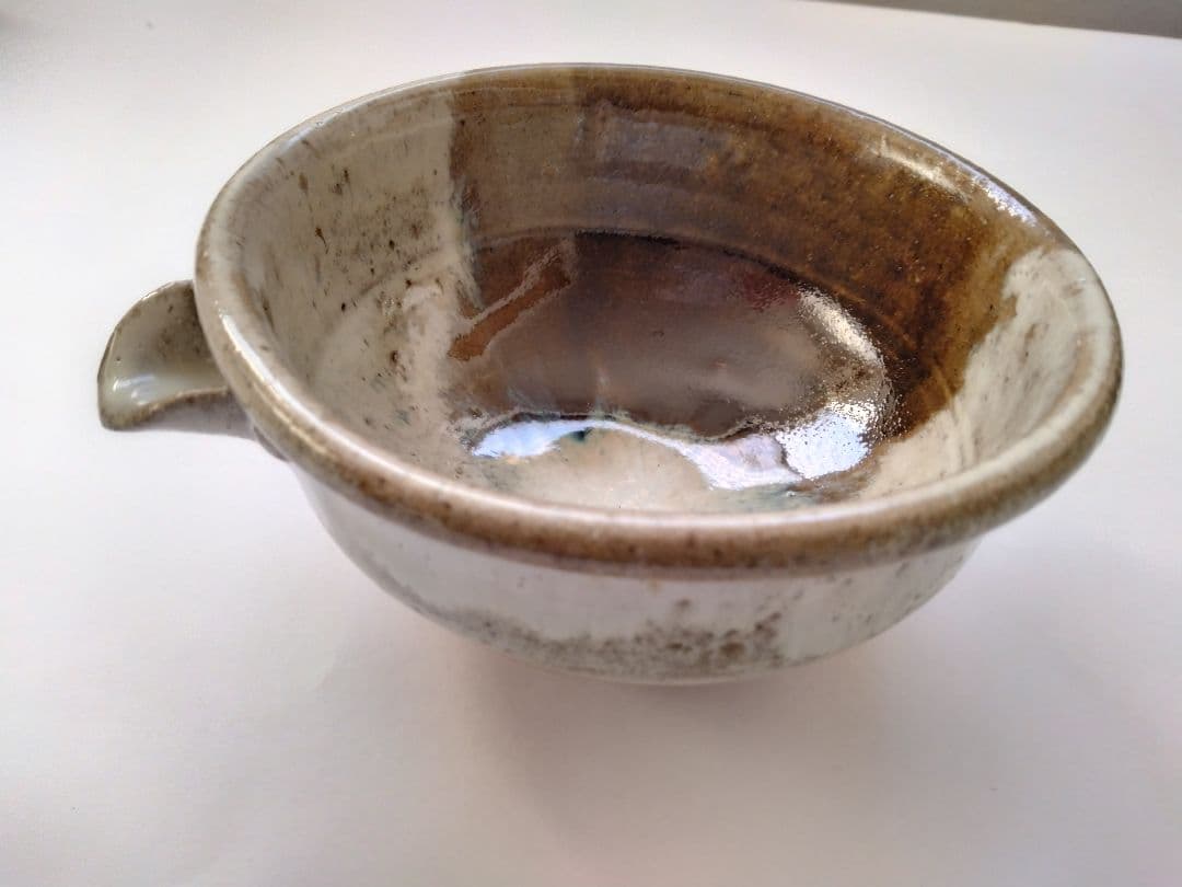 朝鮮唐津 片口 13代太郎右衛門 掛け分け 素晴らしい景色 料理鉢