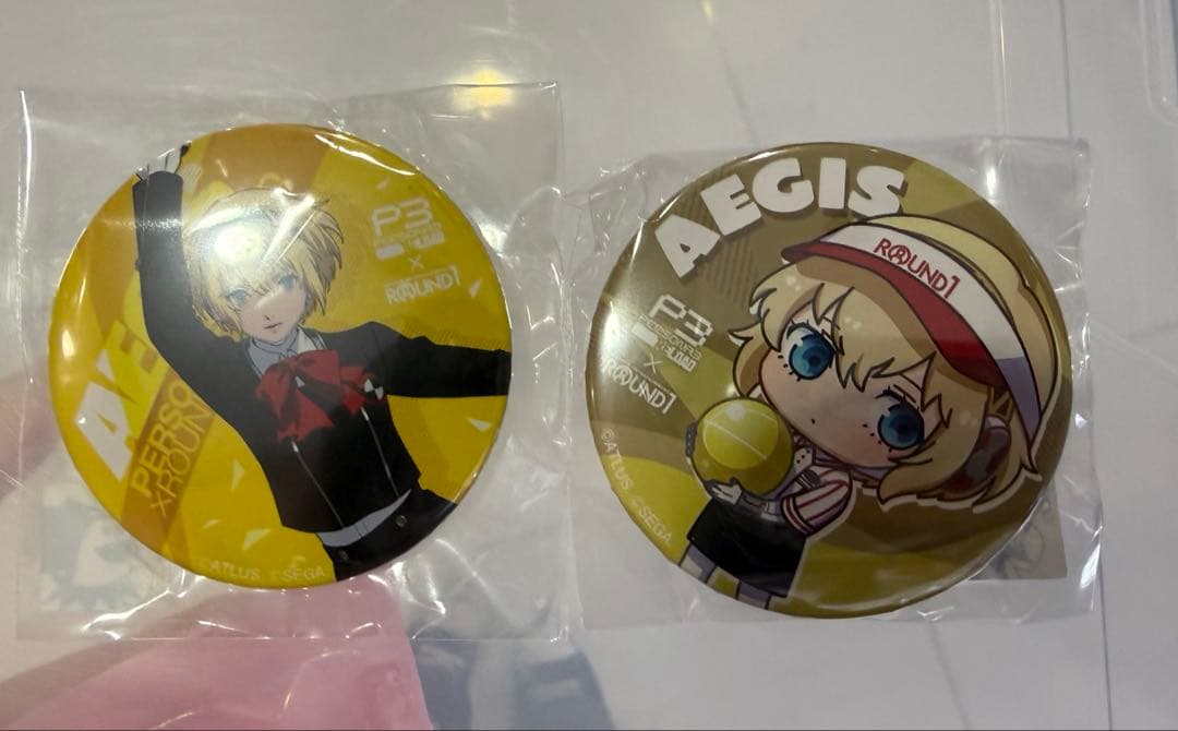ペルソナ3リロード アイギス 缶バッジ - メルカリ