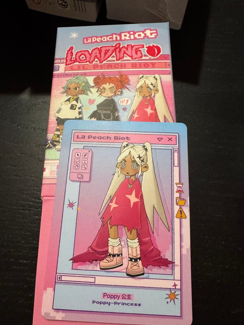 popmart Lil Peach Riot Loading! シリーズ　4点
