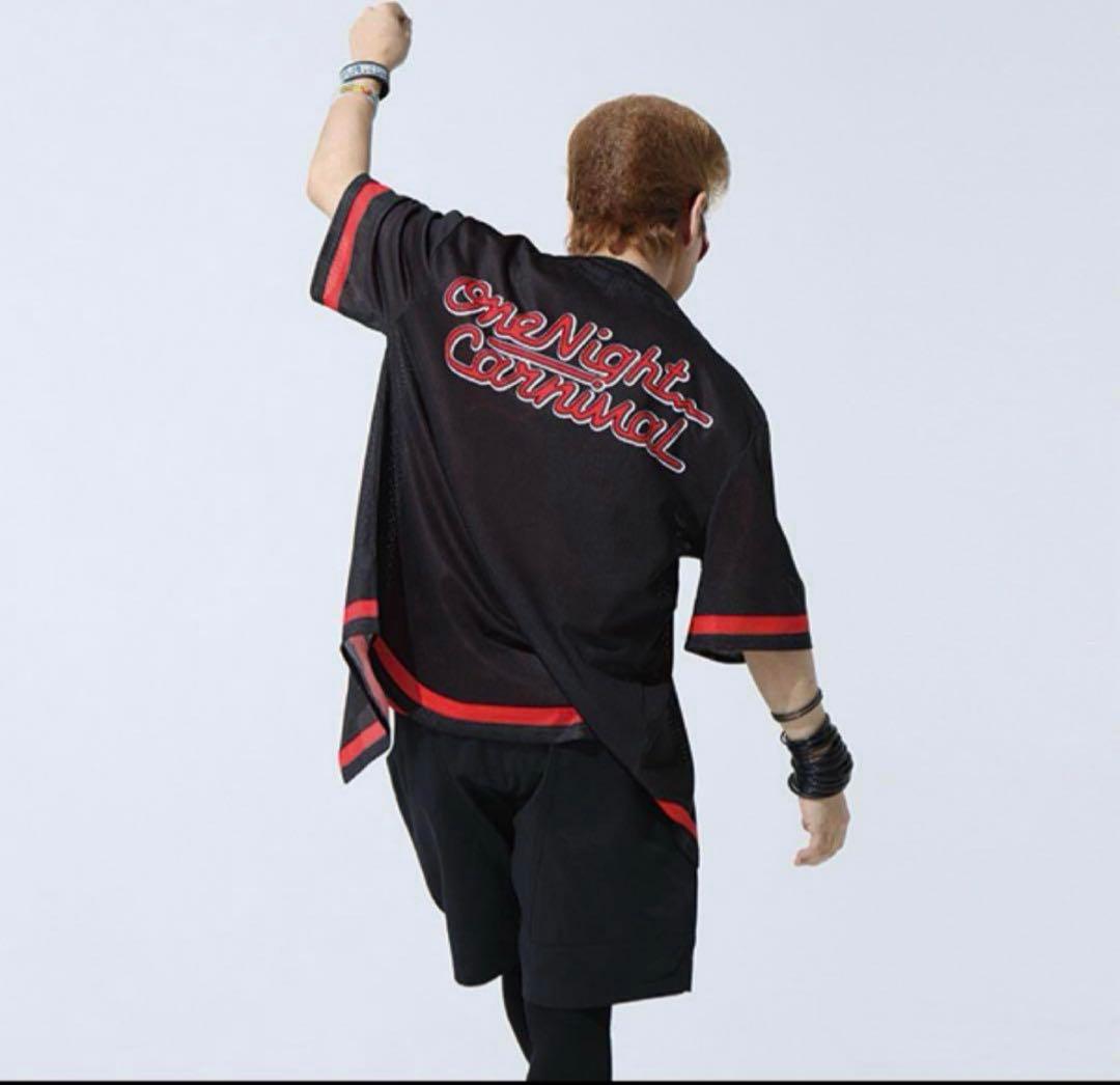 氣志團公式ベースボールシャツ 4番ピッチャーおまえ XL