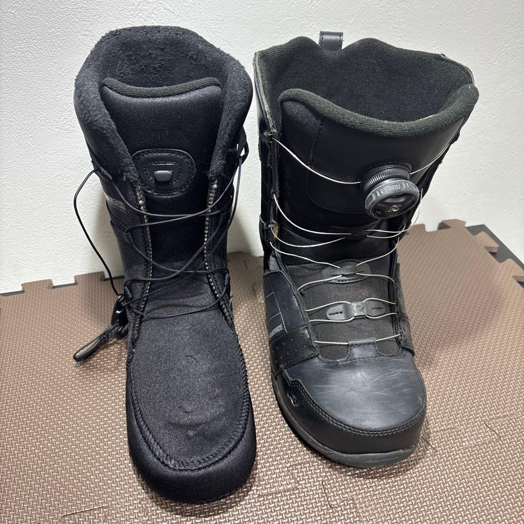 ANTHEM ブラック スノーボードボアブーツ