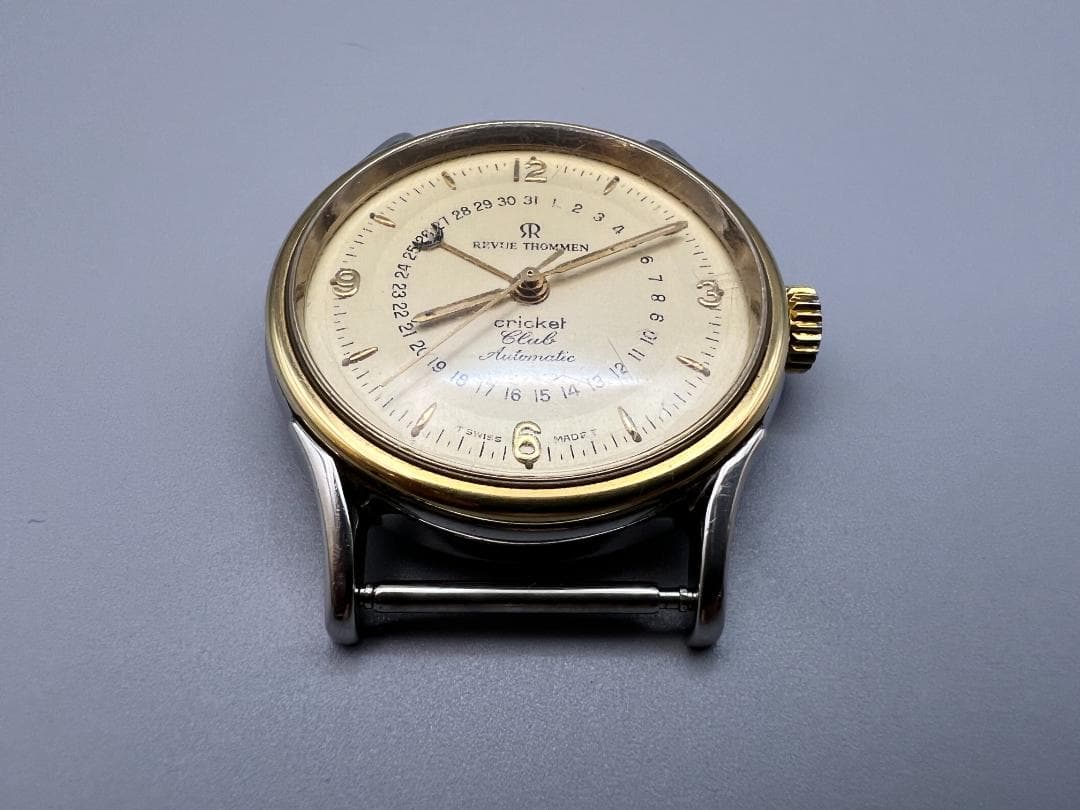 悠真レビュートーメン　REVUE THOMMEN　クリケットクラブ 自動巻