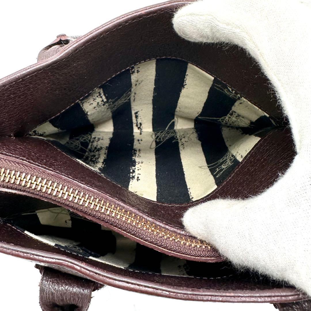 ヴィヴィアンウエストウッド　EXECUTIVE ハンドバック オーブ ブラウン