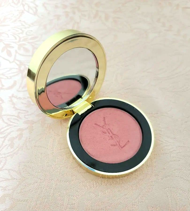 YSL パウダーチーク ピンク 44