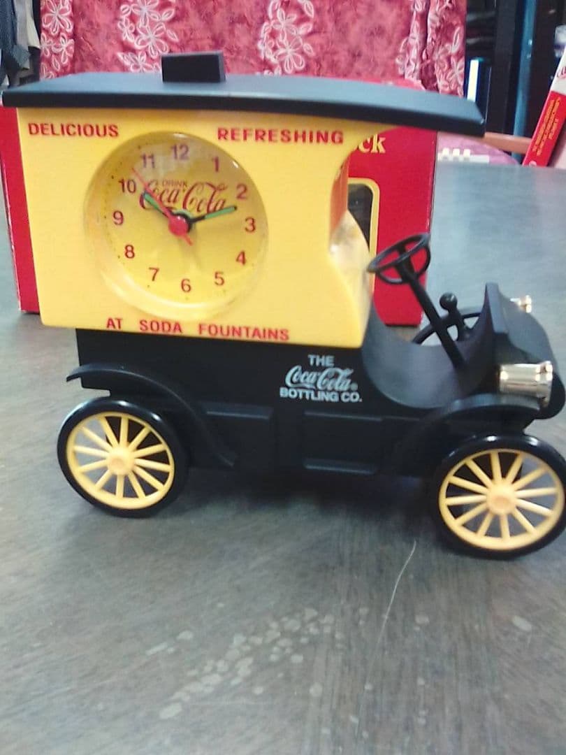 ビンテージコカ・コーラトラックアラ―ム時計