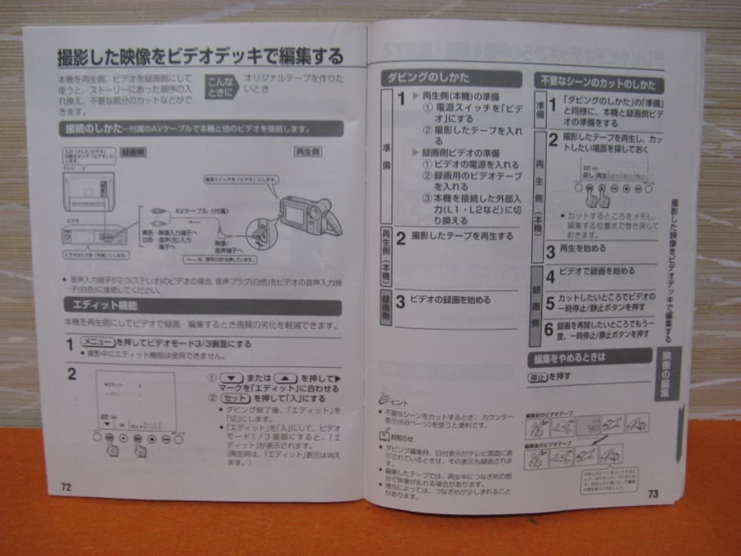 動作OK❗️☆シャープの液晶8ミリビデオカメラ・VL-EL480 ☆美品