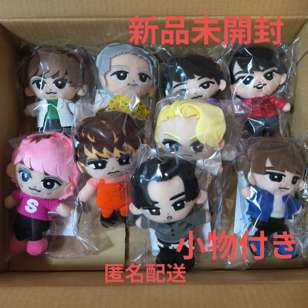  Man すのチル ぬいぐるみ 9体 新品未開封 小物付き 新品未開封 SnowMan すのチル ぬいぐるみ ちびぬい 9体 全員セット 全