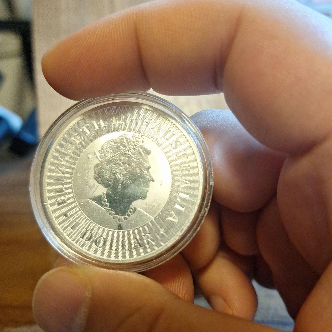 オーストラリア カンガルー シルバーコイン 2021年 1オンス 銀貨