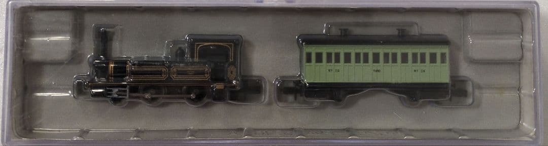 鉄道模型 1号機関車 客車1両付き