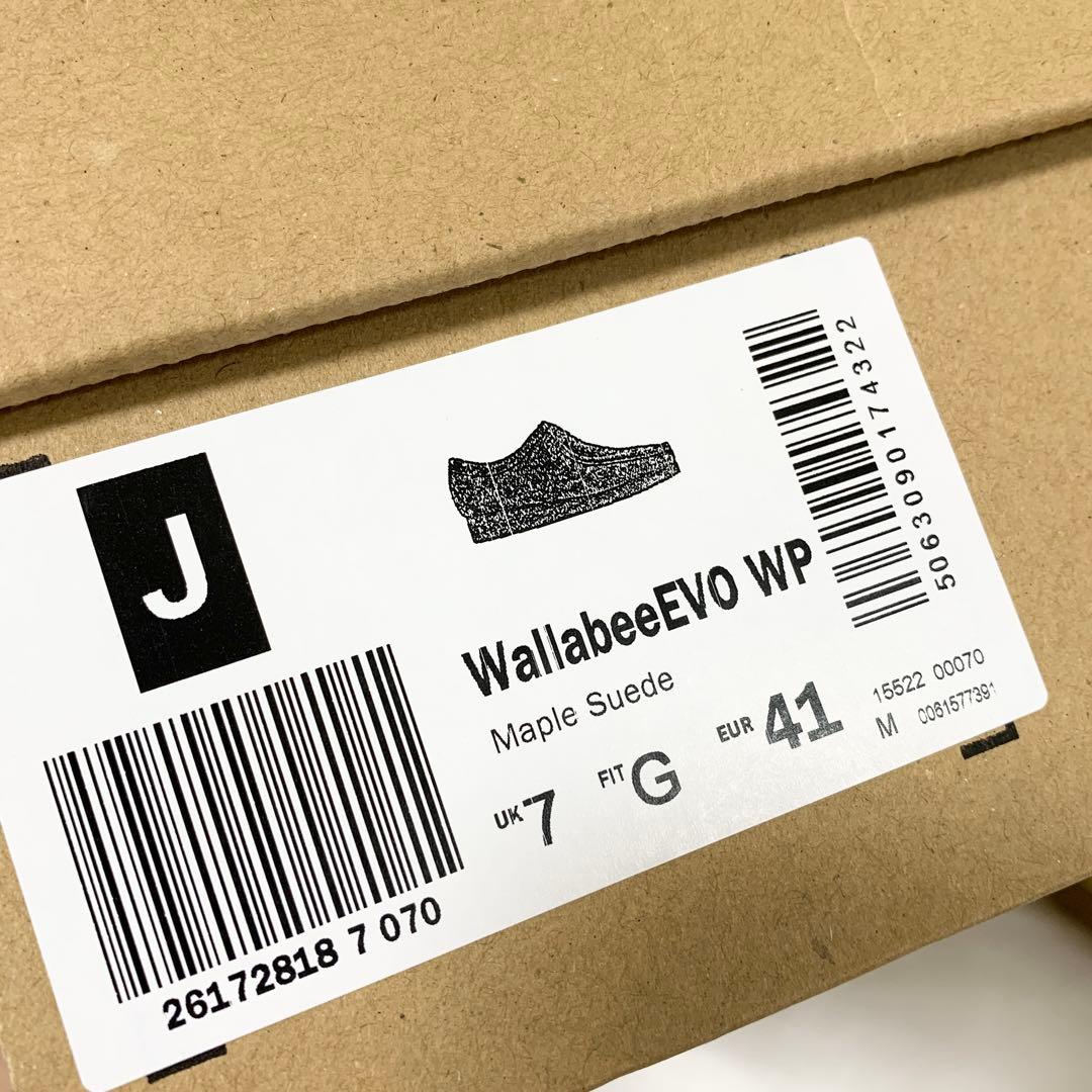 【近年モデル】クラークス　Clarks　ワラビーエヴォウォータープルーフ