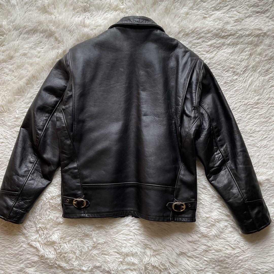 美品✨ schott AT101 レザージャケット シングルライダース 40 黒