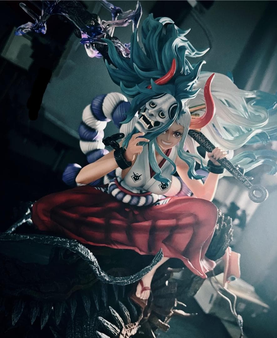 ワンピース ヤマト フィギュア ガレージキット 塗装済み完成品 popスケール