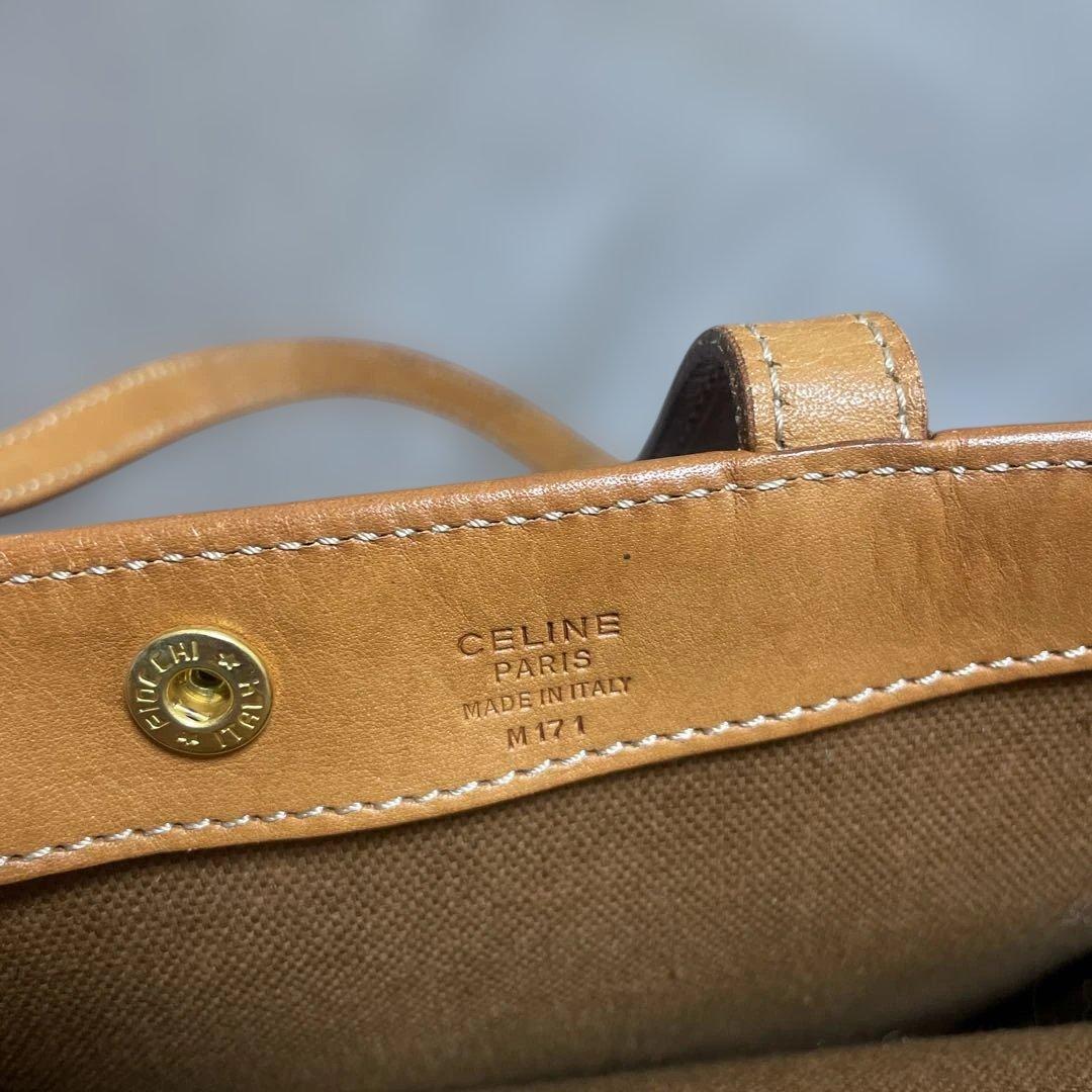 値下げ　セリーヌ　トートバック　マカダム柄