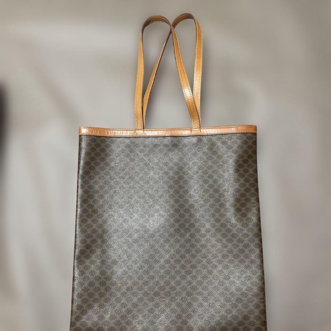 値下げ　セリーヌ　トートバック　マカダム柄