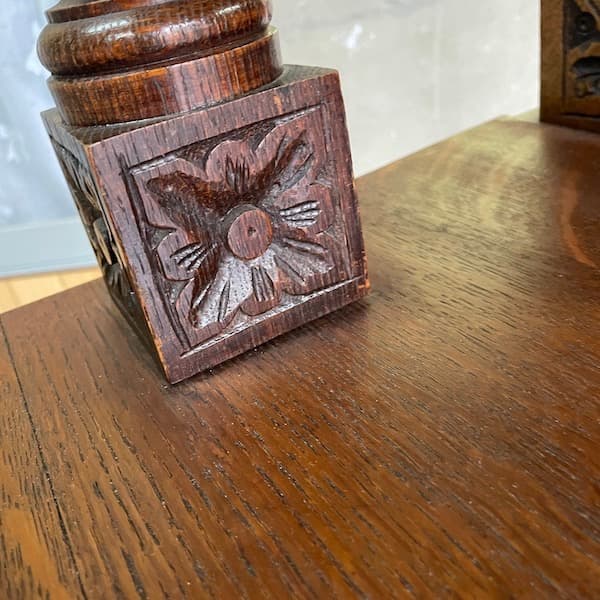 1880年頃 イギリスアンティーク ミラーバックキャビネット カップ