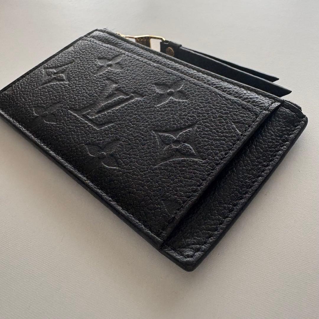 【正規店購入】ルイヴィトン モノグラム アンプラント ポルトカルトジップ 財布