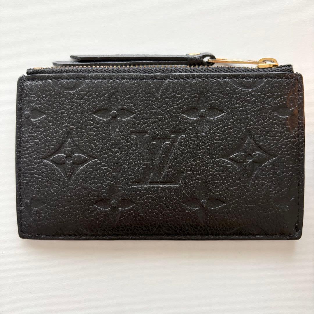 【正規店購入】ルイヴィトン モノグラム アンプラント ポルトカルトジップ 財布