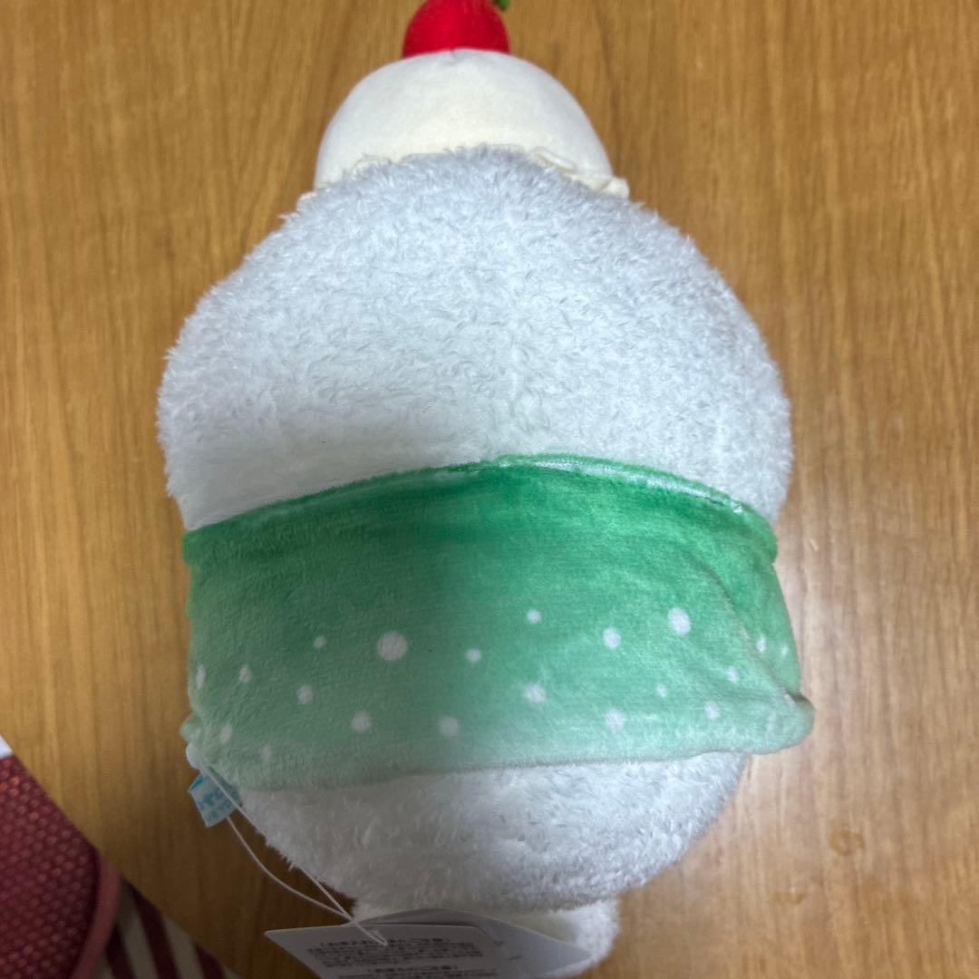 しろたん キラしゅわスイーツくじ 特賞 クリームソーダ　ぬいぐるみ