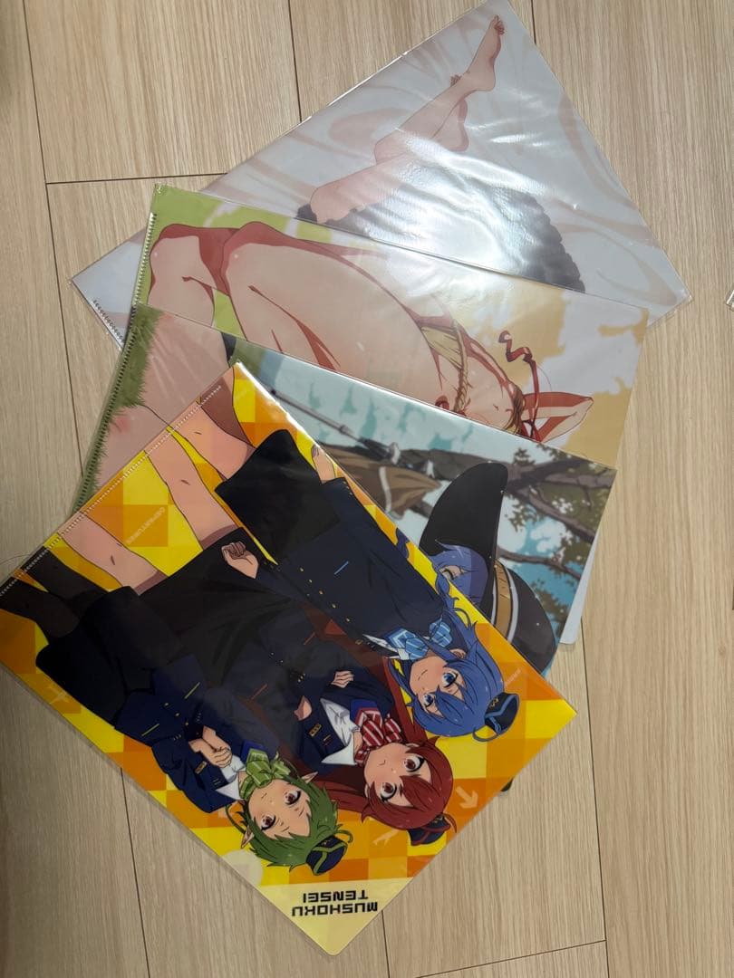 無職転生　クリアファイル　まとめ売り 楽天市場】無職転生II ～異世界行ったら本気だす～ クリアファイル