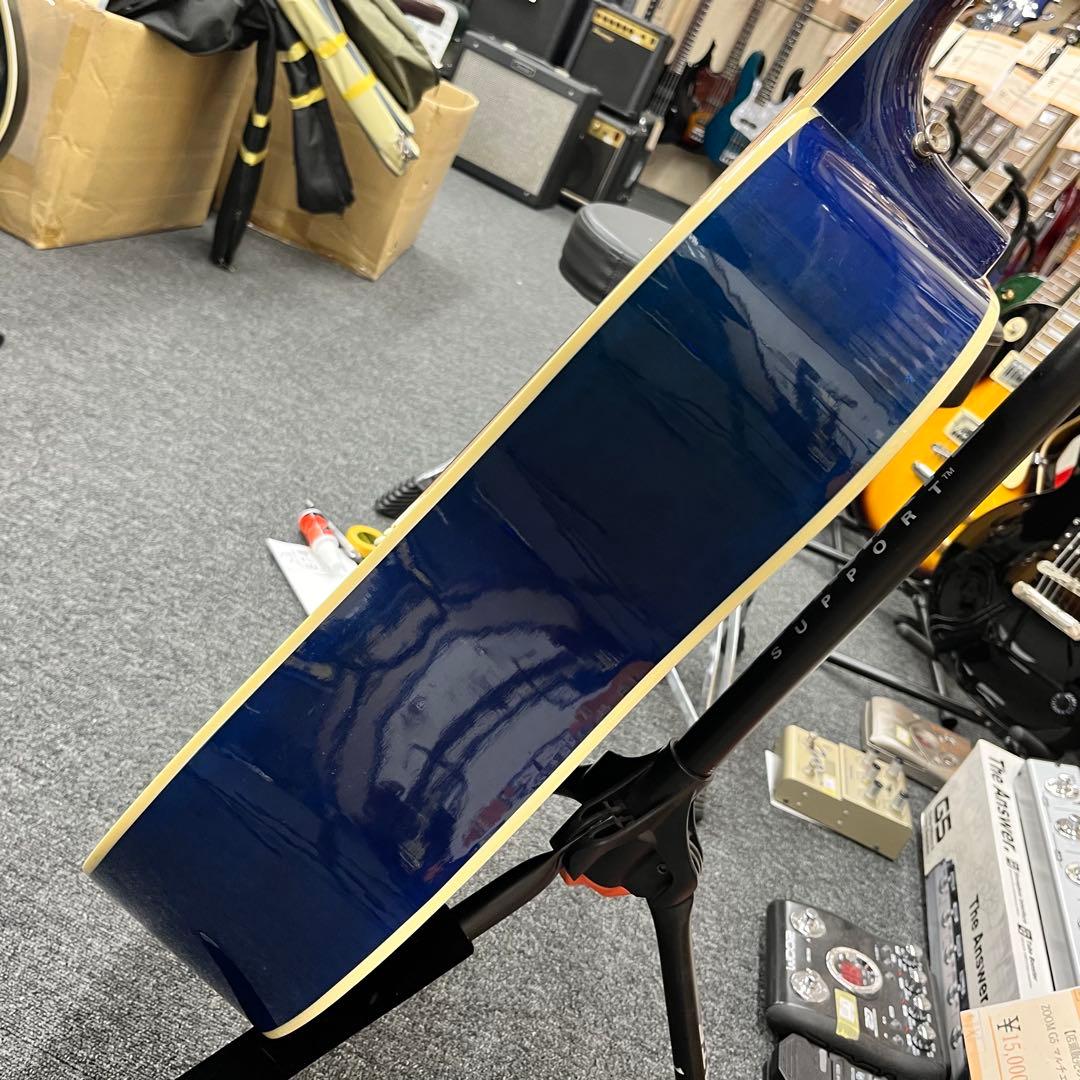 11585】Epiphone hummingbird Artist Blue - メルカリ