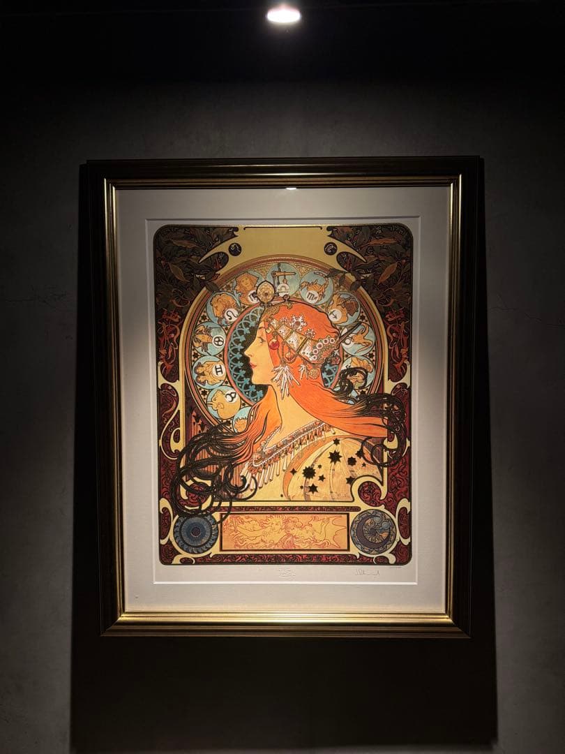 Alphonse Mucha 『黄道十二宮』 証明書 - メルカリ