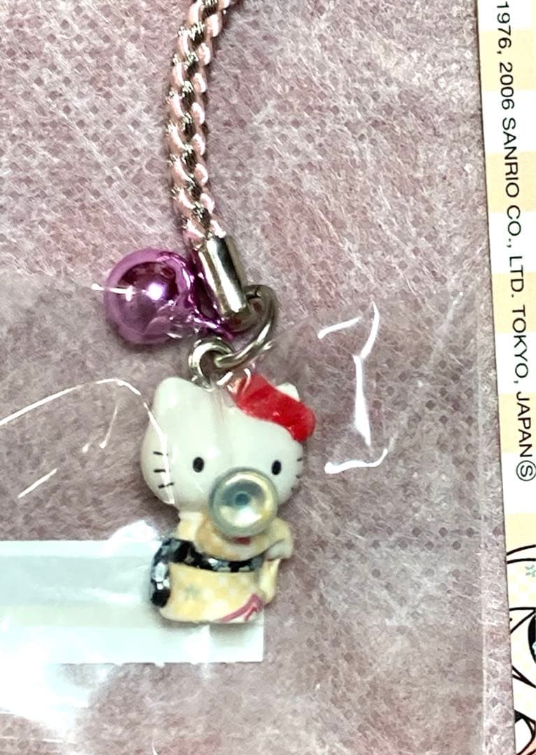 未開封　ハローキティ ストラップ　長崎　限定　根付け　サンリオ　4個　セット　⑥