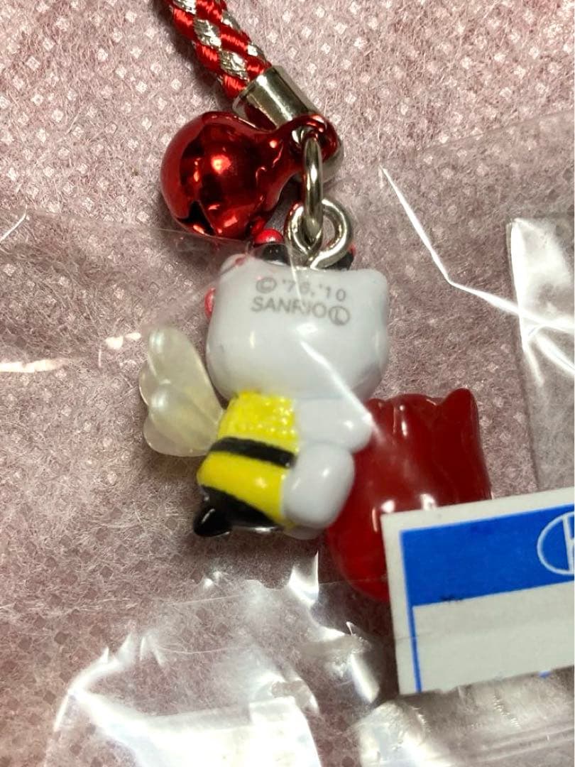 未開封　ハローキティ ストラップ　長崎　限定　根付け　サンリオ　4個　セット　⑥
