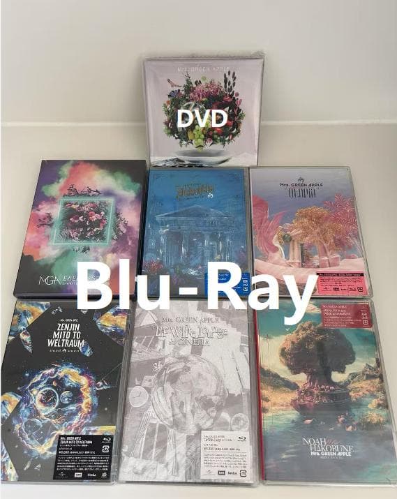 Mrs.GREEN APPLE 通常盤 Blu-Ray 7作品