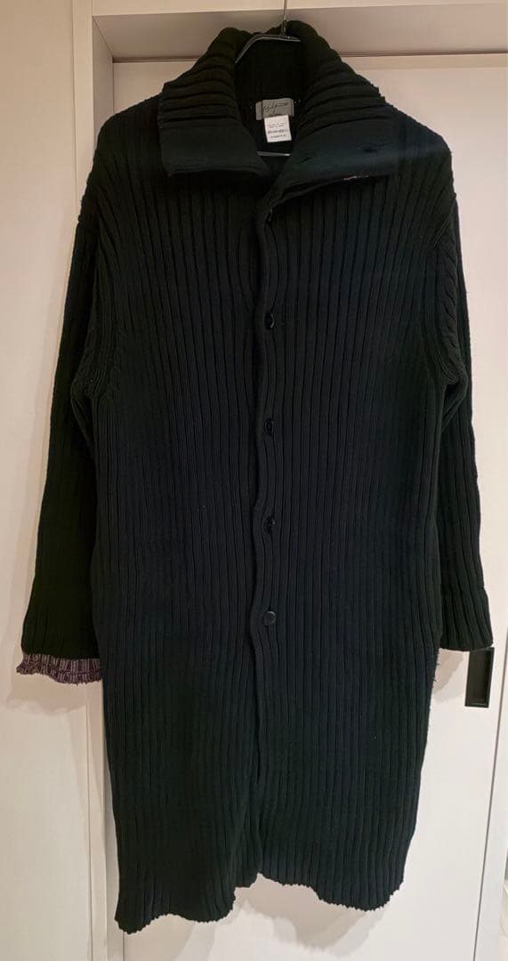 YOHJI YAMAMOTO POUR ヨウジヤマモト ニット コート