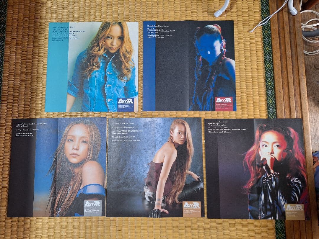 安室奈美恵 ファンクラブ会報 Vol.15～19 安室奈美恵ファンクラブ会報