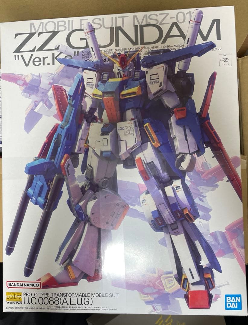 ジ*ー様 MG ZZ s*a様 MGダブルゼータ ver.ka 改造